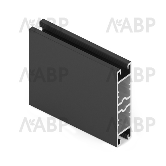 стеллаж/CRYSTAL профиль средний L=5400 черный матовый /CR0922.VP540.BKSPC.CJ / 41055 / оптом и в розницу / мебельная фурнитура "ЛАВР"