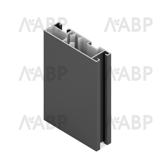 стеллаж/CRYSTAL профиль вертикальный задний L=5400 черный матовый / CR0920.VP540.BKSPC.CJ / 41048 / оптом и в розницу / мебельная фурнитура "ЛАВР"
