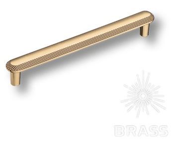 Ручка мебельная скоба 160мм золото 1102 160MP11 Brass / 69911 / оптом и в розницу / мебельная фурнитура "ЛАВР"