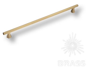 Ручка мебельная скоба 320мм матовое золото 1108 320MP35 Brass / 69921 / оптом и в розницу / мебельная фурнитура "ЛАВР"