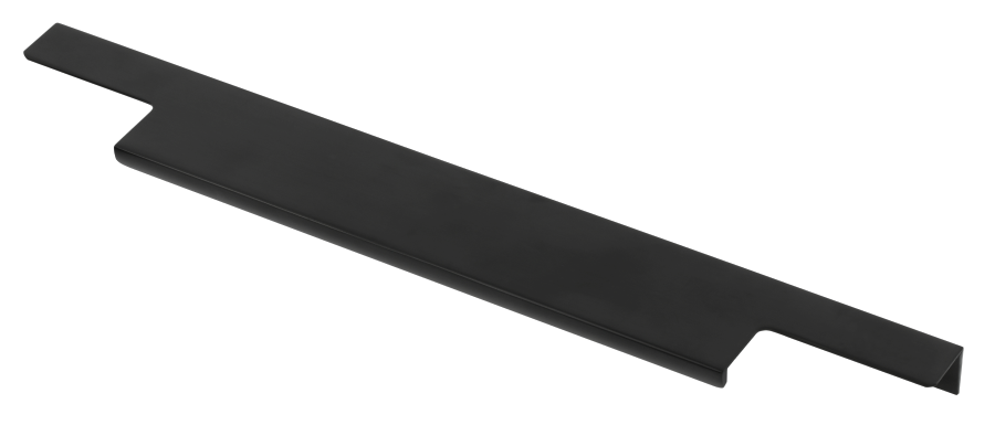 Ручка мебельная торцевая 352мм черный матовый UA-LIND-352-796-20M GTV / 39040 / оптом и в розницу / мебельная фурнитура "ЛАВР"
