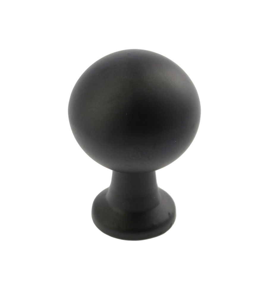 Ручка мебельная кнопка черный матовый GZ-NORD-1-20M GTV / 69894 / оптом и в розницу / мебельная фурнитура "ЛАВР"