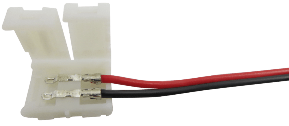 Коннектор для светодиодной ленты SMD3528 без проводов / 33075 / оптом и в розницу / мебельная фурнитура "ЛАВР"