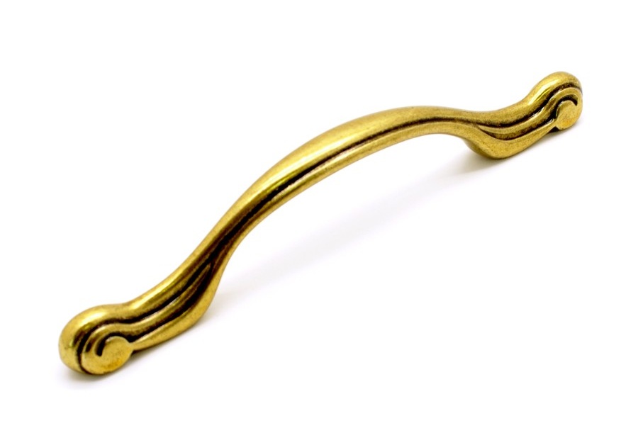 Ручка мебельная скоба 96-128мм бронза золотая (золото) WMN753.00B.00А8 Giusti / 69152 / оптом и в розницу / мебельная фурнитура "ЛАВР"