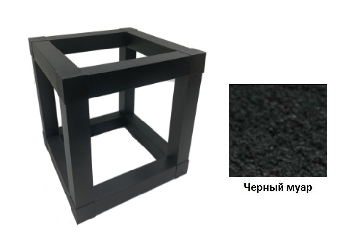 ЛОФТ демо куб, черный муар / 78087 / оптом и в розницу / мебельная фурнитура "ЛАВР"