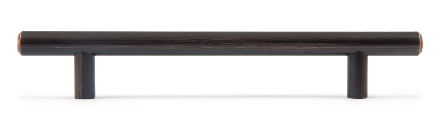 Ручка мебельная рейлинг 128мм старинная медь RR002BAC.5/128 Boyard / 769043 / оптом и в розницу / мебельная фурнитура "ЛАВР"