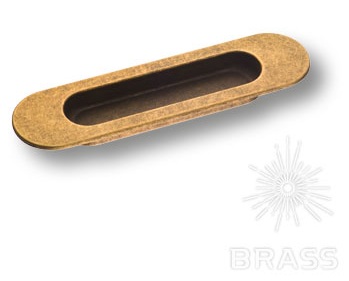 Ручка мебельная врезная бронза 3921-831 Brass / 69962 / оптом и в розницу / мебельная фурнитура "ЛАВР"