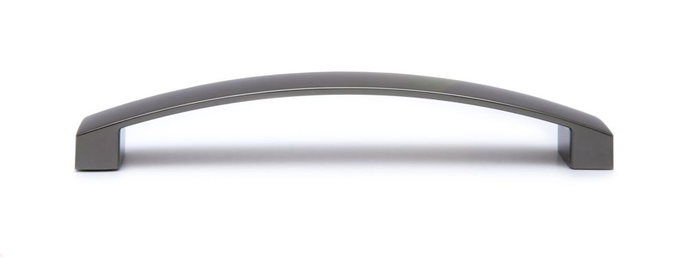 Ручка мебельная скоба 160мм черный никель RS191BN.4/160 Boyard / 719933 / оптом и в розницу / мебельная фурнитура "ЛАВР"