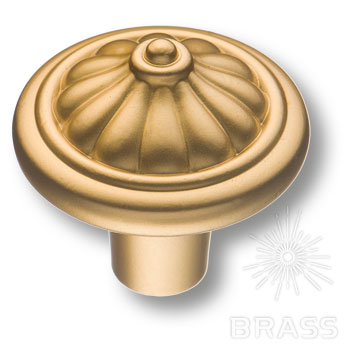 Ручка мебельная кнопка золото матовое 478025MP66 Brass / 69666 / оптом и в розницу / мебельная фурнитура "ЛАВР"