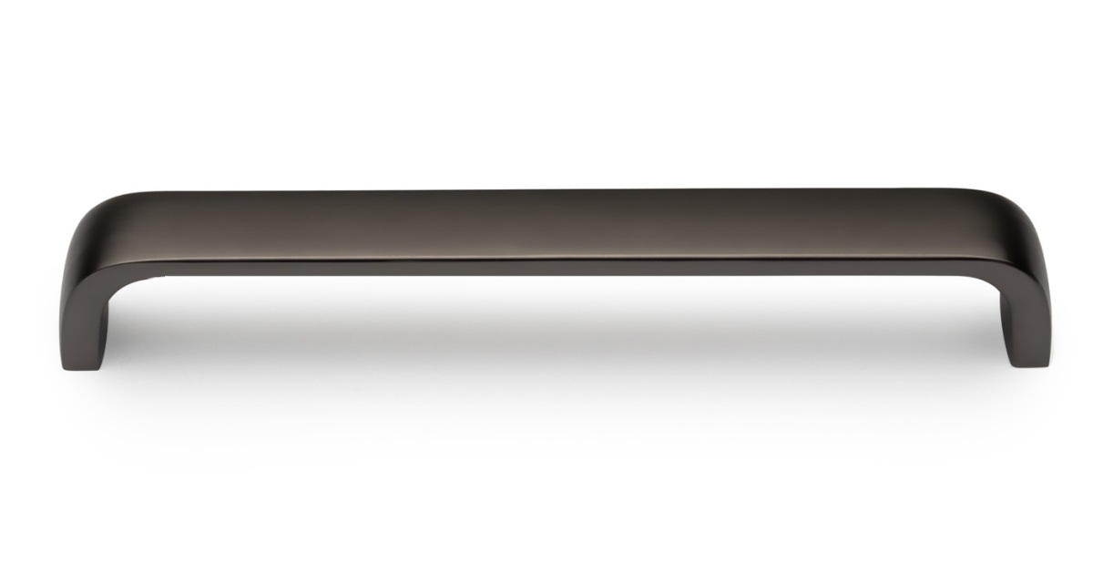 Ручка мебельная скоба 160мм матовый черный никель FS21245 TDM / 69197 / оптом и в розницу / мебельная фурнитура "ЛАВР"
