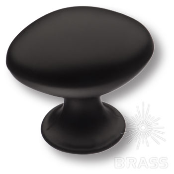 Ручка мебельная кнопка черный 15.340.00.09 Brass / 69956 / оптом и в розницу / мебельная фурнитура "ЛАВР"