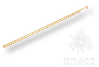 Ручка мебельная скоба 1056мм золото 6650 1056 0004 GL Brass / 69905 / оптом и в розницу / мебельная фурнитура "ЛАВР"