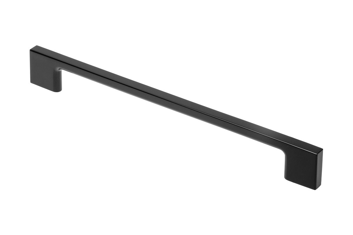 Ручка мебельная скоба 160мм черный UZ-819160-20 GTV / 39026 / оптом и в розницу / мебельная фурнитура "ЛАВР"