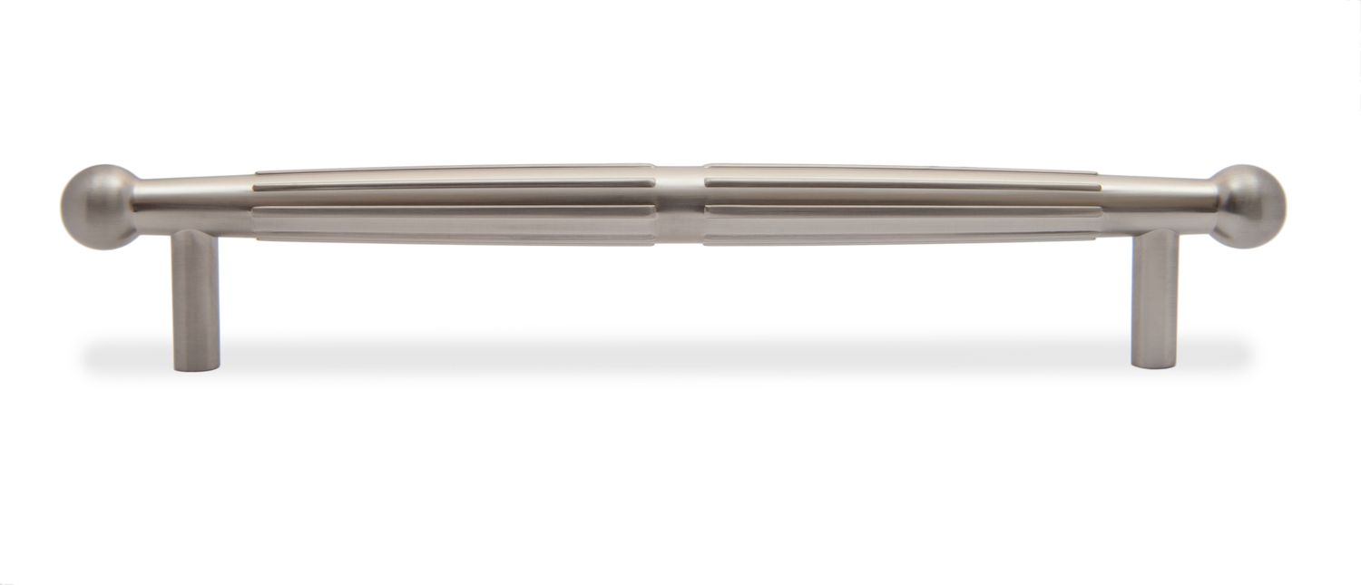 Ручка мебельная скоба 160мм атласный никель RS308MBSN.4/160 Boyard / 719969-1 / оптом и в розницу / мебельная фурнитура "ЛАВР"