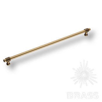 Brass 471055-22 ручка рейлинг современная классика, старая бронза 320 мм / 39227 / оптом и в розницу / мебельная фурнитура "ЛАВР"