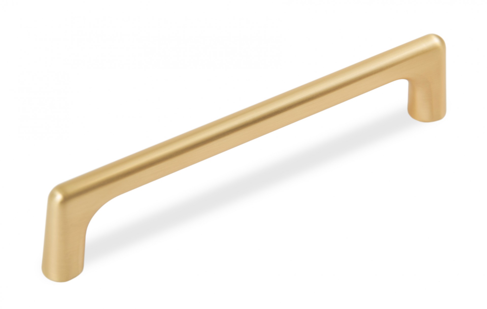 Ручка мебельная скоба 128мм золото матовое RS290MBSG.4/128 Boyard / 719942-7 / оптом и в розницу / мебельная фурнитура "ЛАВР"