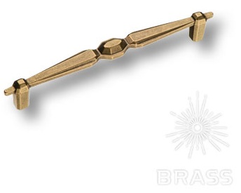 Ручка мебельная скоба 160мм бронза 15.079.160.12 Brass / 69937 / оптом и в розницу / мебельная фурнитура "ЛАВР"
