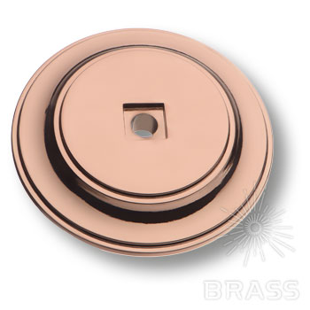 Подложка для мебельных ручек розовое золото 3043 0050 RS Brass / 69813 / оптом и в розницу / мебельная фурнитура "ЛАВР"