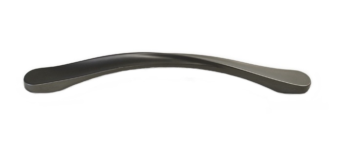 Ручка мебельная скоба 160мм матовый серый FS1676-160 TDM / 69572 / оптом и в розницу / мебельная фурнитура "ЛАВР"