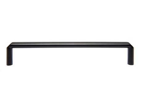 Ручка мебельная скоба 160мм черный матовый RS296BL.4/160 Boyard / 719918 / оптом и в розницу / мебельная фурнитура "ЛАВР"