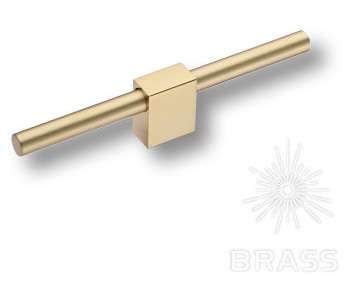 Ручка мебельная кнопка золото с матовым золотом 8964 0170 GL-BB Brass / 39076 / оптом и в розницу / мебельная фурнитура "ЛАВР"