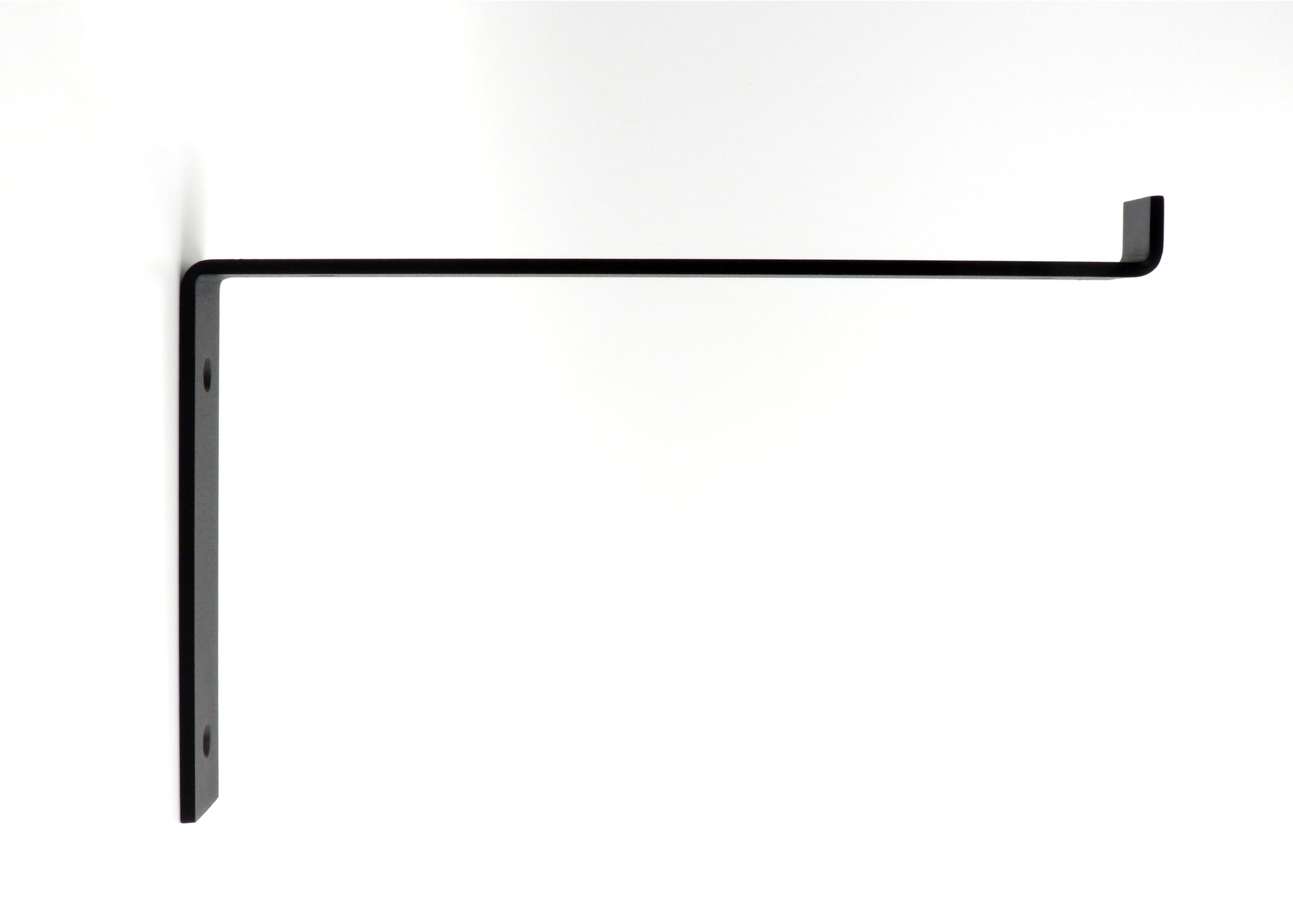 Кронштейн-опора универсальная для настенных шкафов, черная (RAL 9005) вес.