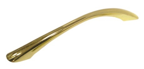Ручка мебельная скоба 96мм золото RS032GP.3/96 Boyard / 719369 / оптом и в розницу / мебельная фурнитура "ЛАВР"