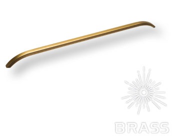 Ручка мебельная скоба 480мм бронза 8237 0480 MAB Brass / 69286 / оптом и в розницу / мебельная фурнитура "ЛАВР"