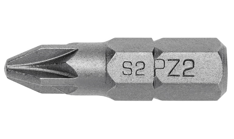 Набор бит PZ2 25мм сталь S2 упаковка 5шт HT1S315 HOEGERT / 58240 / оптом и в розницу / мебельная фурнитура "ЛАВР"