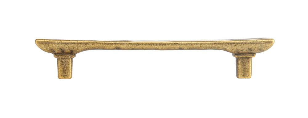 Ручка мебельная скоба 128мм старинная латунь (бронза) с эпоксидной вставкой RS123MAB.4/128/Bg Boyard / 719936-1 / оптом и в розницу / мебельная фурнитура "ЛАВР"