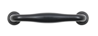Ручка мебельная скоба 96мм черный матовый RS433BL.4/96 Boyard / 719889-2 / оптом и в розницу / мебельная фурнитура "ЛАВР"