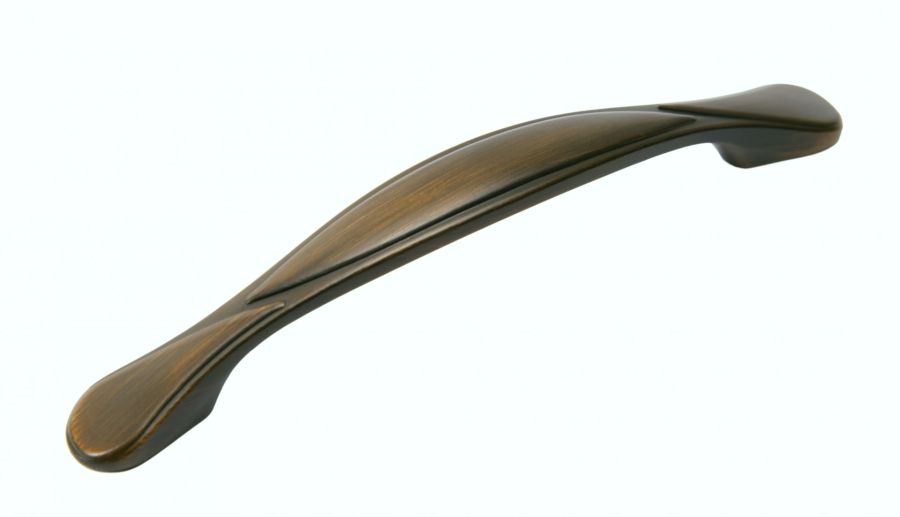 Ручка мебельная скоба 128мм старинная латунь (бронза) RS410BAB.4/128 Boyard / 719798-1 / оптом и в розницу / мебельная фурнитура "ЛАВР"