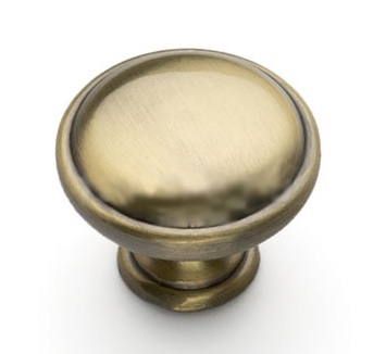 Ручка мебельная кнопка бронза FК015 TDM / 19401-2 / оптом и в розницу / мебельная фурнитура "ЛАВР"