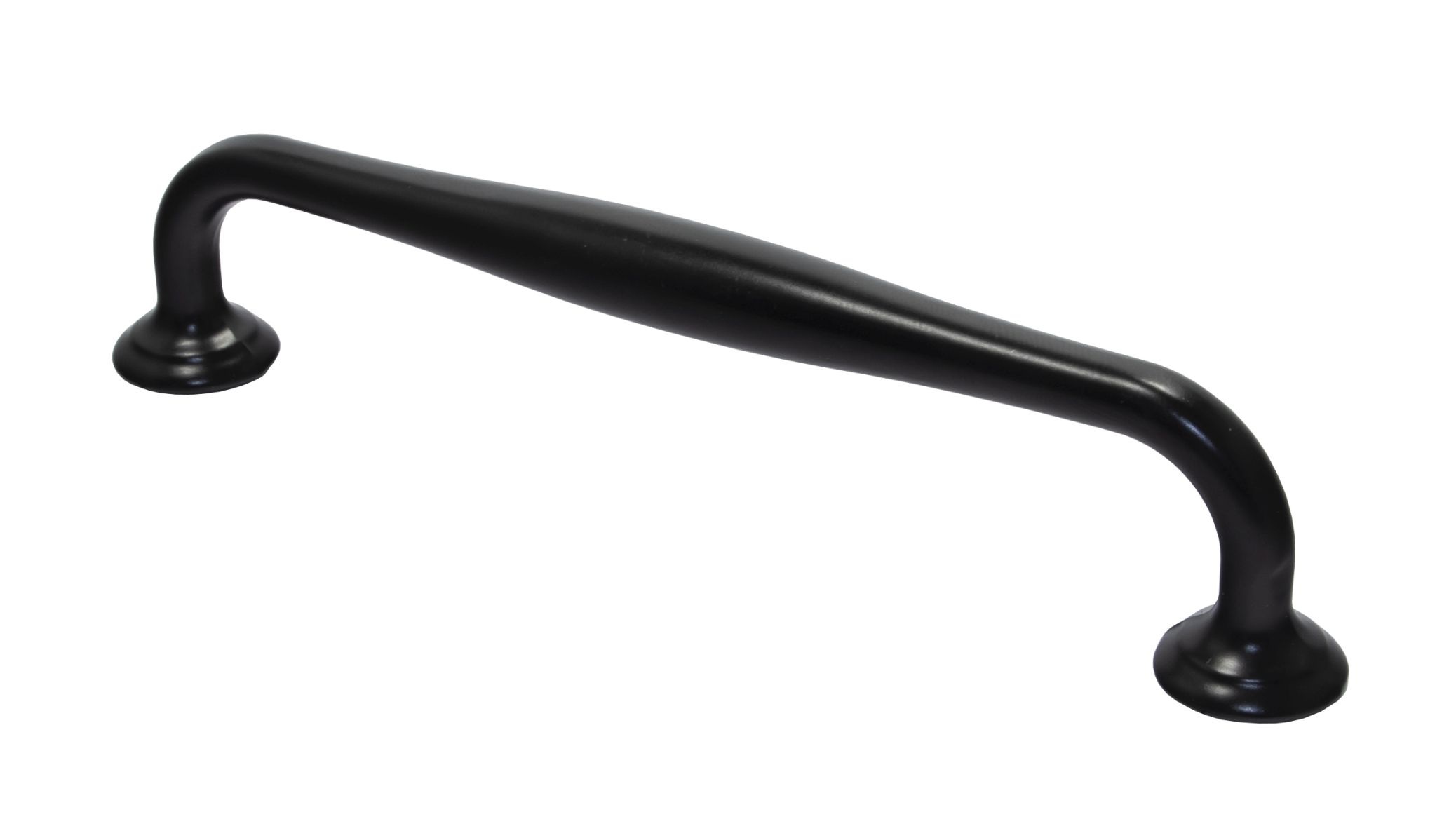 Ручка мебельная скоба AL2320 128мм черный матовый  / 69445 / оптом и в розницу / мебельная фурнитура "ЛАВР"