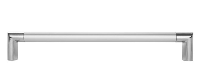 Ручка мебельная скоба 160мм хром/хром матовый LS8029 TDM / 19560 / оптом и в розницу / мебельная фурнитура "ЛАВР"