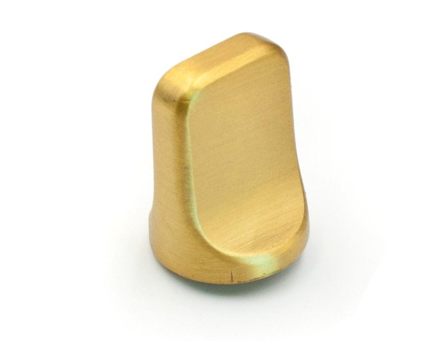 Ручка мебельная кнопка Blade брашированное золото 11.4128.24 Metakor / 69145 / оптом и в розницу / мебельная фурнитура "ЛАВР"