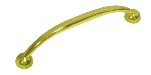 Ручка мебельная скоба 96мм золото RS009GP.3/96 Boyard / 719355 / оптом и в розницу / мебельная фурнитура "ЛАВР"