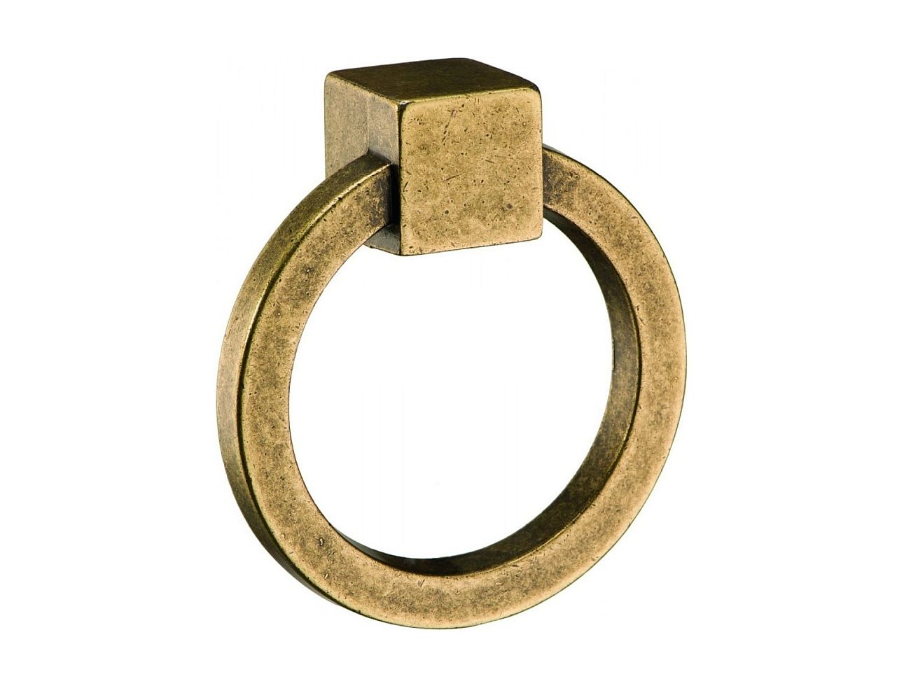 Ручка мебельная кнопка кольцо бронза 15.163.60.12 Brass / 69324 / оптом и в розницу / мебельная фурнитура "ЛАВР"