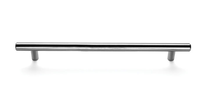 Ручка мебельная рейлинг 288мм хром L530T12-288 TDM / 19292 / оптом и в розницу / мебельная фурнитура "ЛАВР"