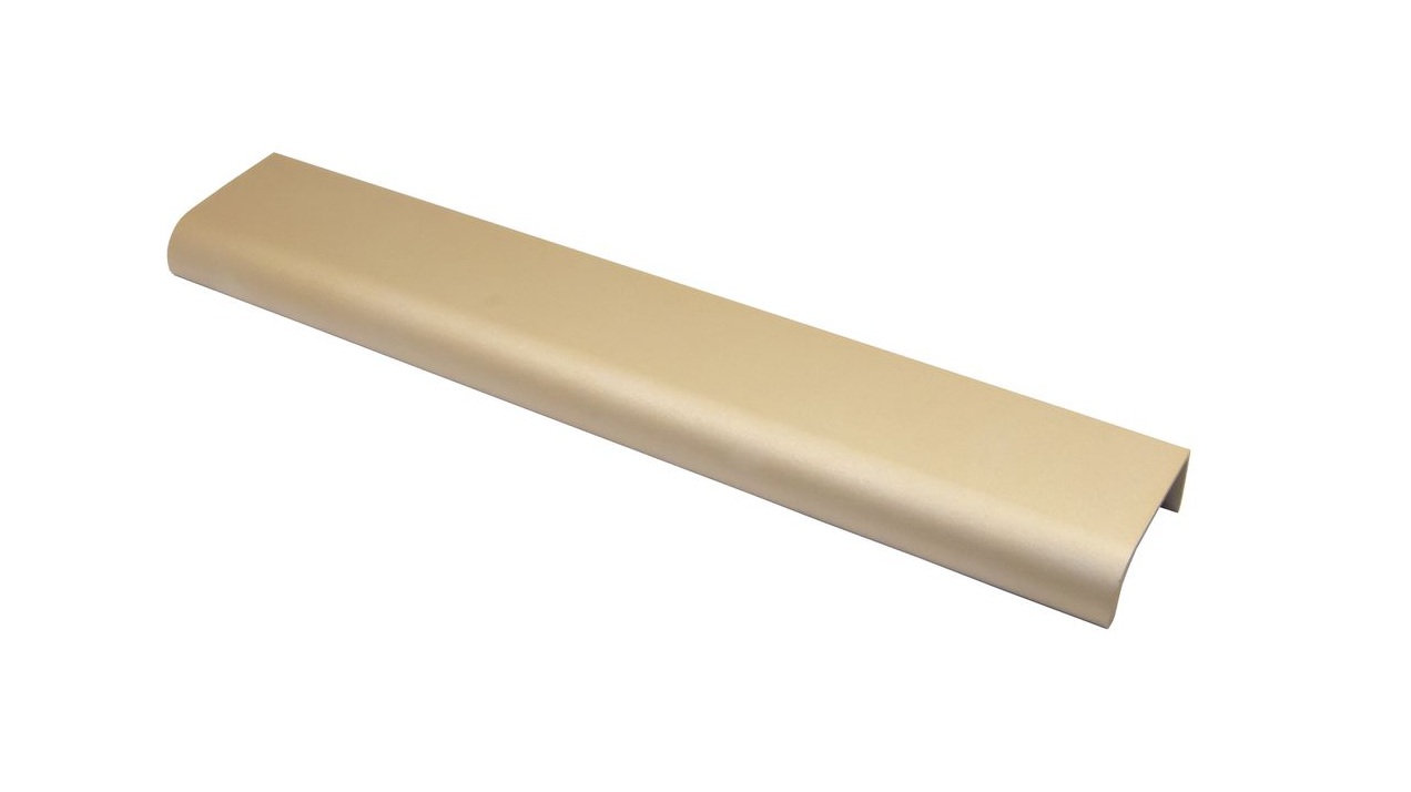 Ручка мебельная торцевая СА-6 192мм золотой металлик АЛДИ / 39081 / оптом и в розницу / мебельная фурнитура "ЛАВР"