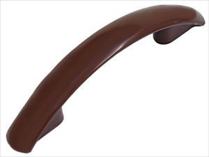 Ручка мебельная скоба 96мм коричневая пластик РС-96  / 19114 / оптом и в розницу / мебельная фурнитура "ЛАВР"