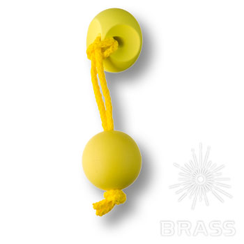 Ручка мебельная кнопка желтая 7947AM Brass   / 69630 / оптом и в розницу / мебельная фурнитура "ЛАВР"