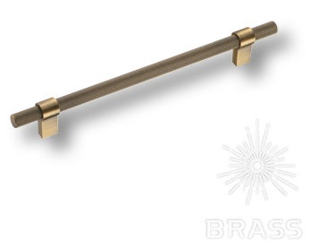 Ручка мебельная рейлинг 192мм бронза 8774 0192 ABM-ABM Brass / 69884 / оптом и в розницу / мебельная фурнитура "ЛАВР"