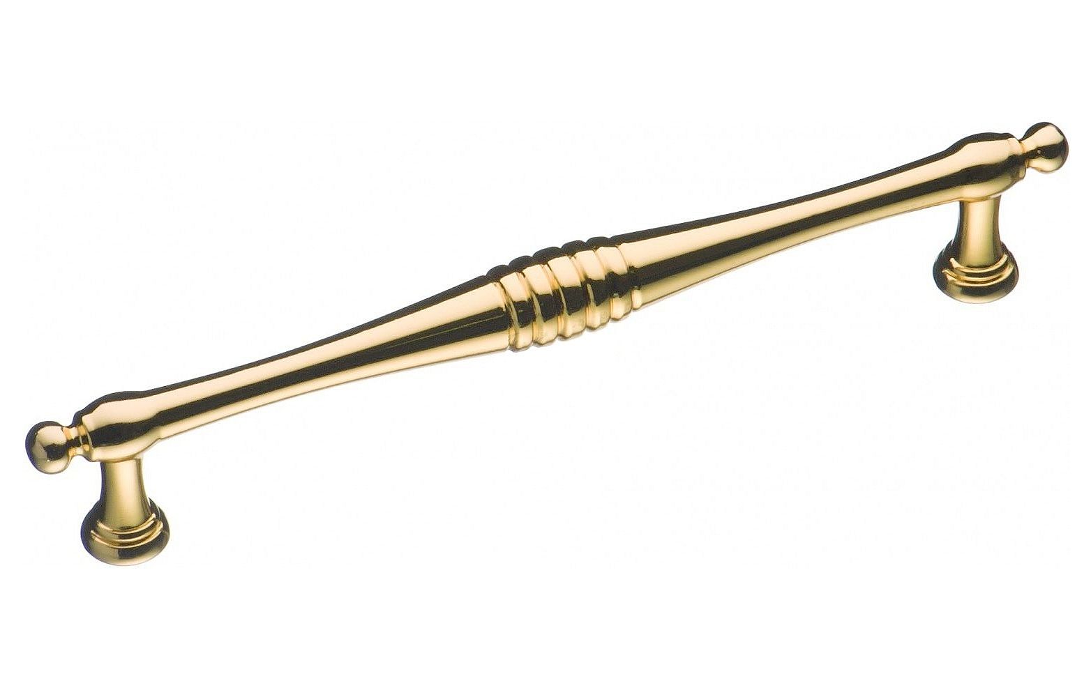 Ручка мебельная скоба 160мм золото BU 004.160.19 Brass / 69307 / оптом и в розницу / мебельная фурнитура "ЛАВР"