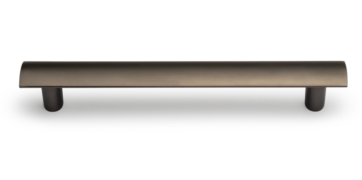 Ручка мебельная скоба 160мм матовый черный никель FS21121 TDM / 69199 / оптом и в розницу / мебельная фурнитура "ЛАВР"