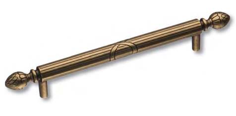 Ручка мебельная скоба 160мм бронза BU 005.160.12 Brass / 69313 / оптом и в розницу / мебельная фурнитура "ЛАВР"
