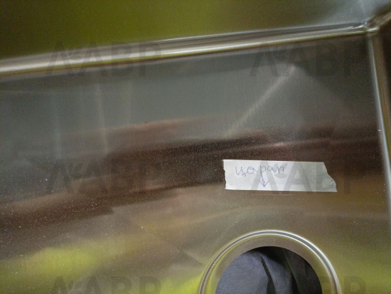 мойка EMAR PVD ЕМВ-117A Nano Satine универс. монтаж 500*500*200*1,0 (дефект) / 62643-1 / оптом и в розницу / мебельная фурнитура "ЛАВР"