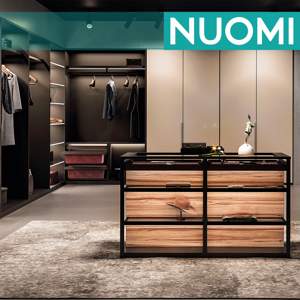 NUOMI: комплексные решения для кухонь и гардеробных премиум-класса 