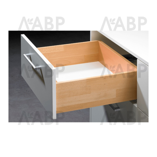 Направляющая скрытого насадного монтажа частичного выдвижения Quadro 25 Silent System с доводчиком 550мм правая 9105634 Hettich / 97354 / оптом и в розницу / мебельная фурнитура "ЛАВР"