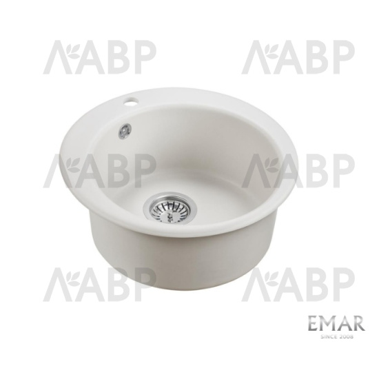 мойка EMAR EMQ-1475.C Агат d370*475*175мм / 62846 / оптом и в розницу / мебельная фурнитура "ЛАВР"